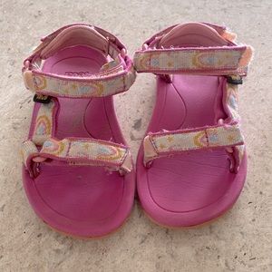 Teva Kids’ Hurricane XLT 2 Rainbow Sandals (Size 8)